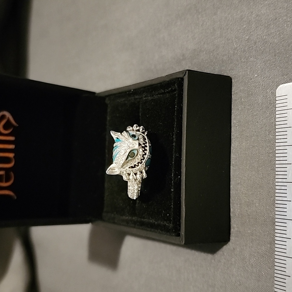 JEULIA Cheshire Cat Ring - Picture 3 of 4